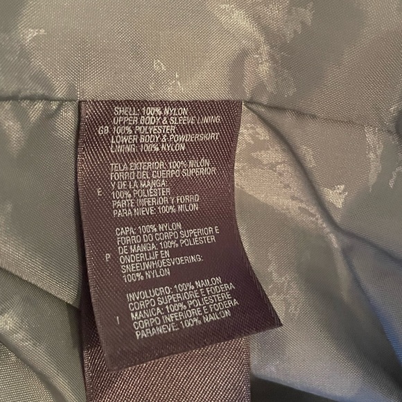 North Face Recco Winter Sports Coat, Mens Medium Blue/Gray Nylon/Polyester, USED - Picture 4 of 8